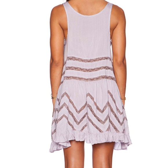 Free People Tiny Dot Trapeze Slip Dress - Picture 3 of 6